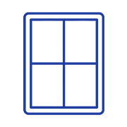 Glasreinigung von Außenreinigung Fischer für Sprossenfenster und private Haushalte.